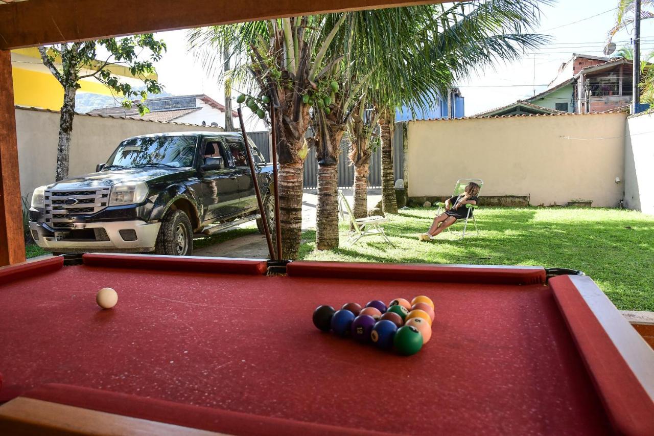 Ubatuba Beach House - Bilhar, Churrasqueira, E Suite Com Ar A 350M Da Praia Exterior photo