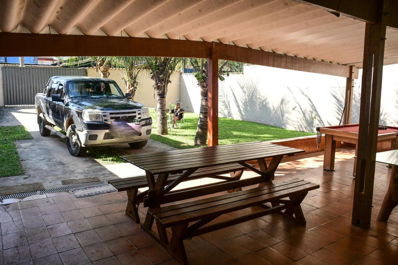 Ubatuba Beach House - Bilhar, Churrasqueira, E Suite Com Ar A 350M Da Praia Exterior photo